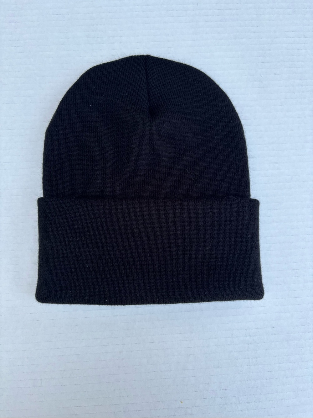 Carhartt Black Beanie with White and Gold Logo Accents - Picture 2 of 3